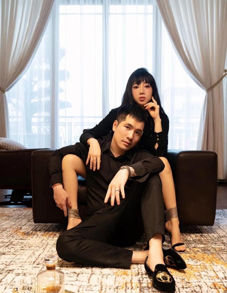 Vợ chồng Vũ Hồng Phúc Cún Bông