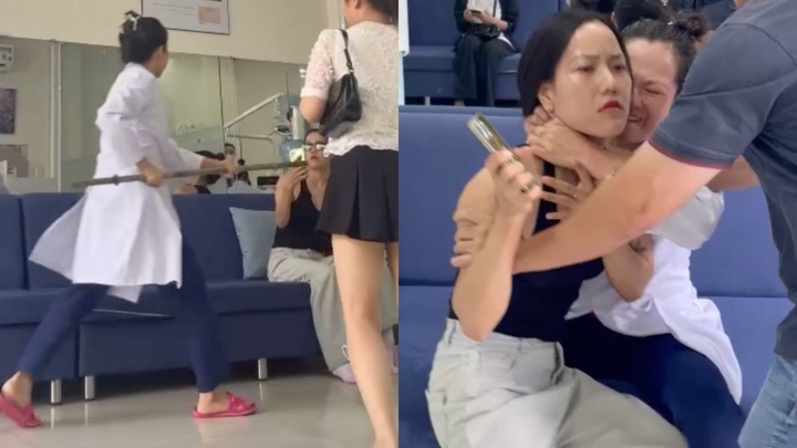 chủ nha khoa hành hung khách hàng ở tp hcm