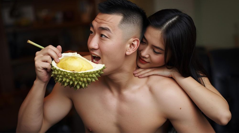 Đàn ông ăn sầu riêng như uống kích d*c khi “lâm trận”